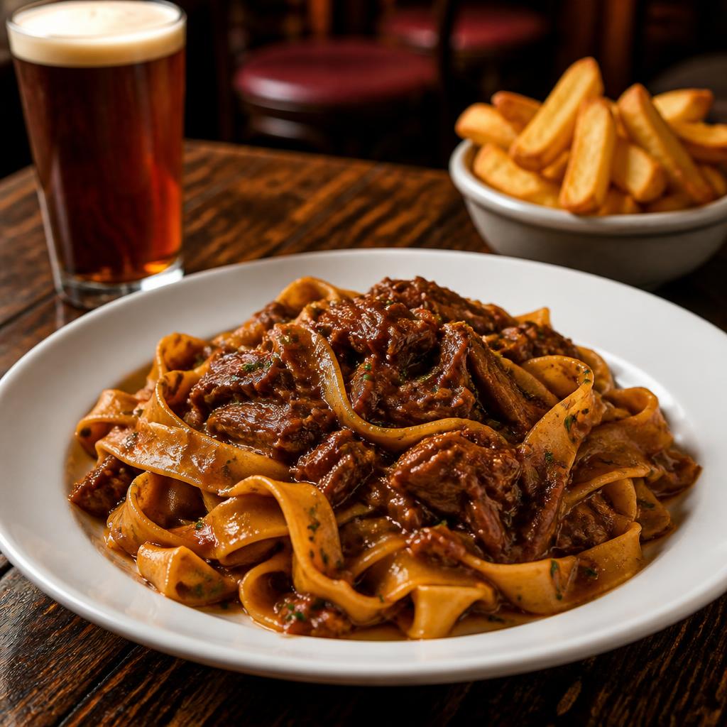 Beef pasta